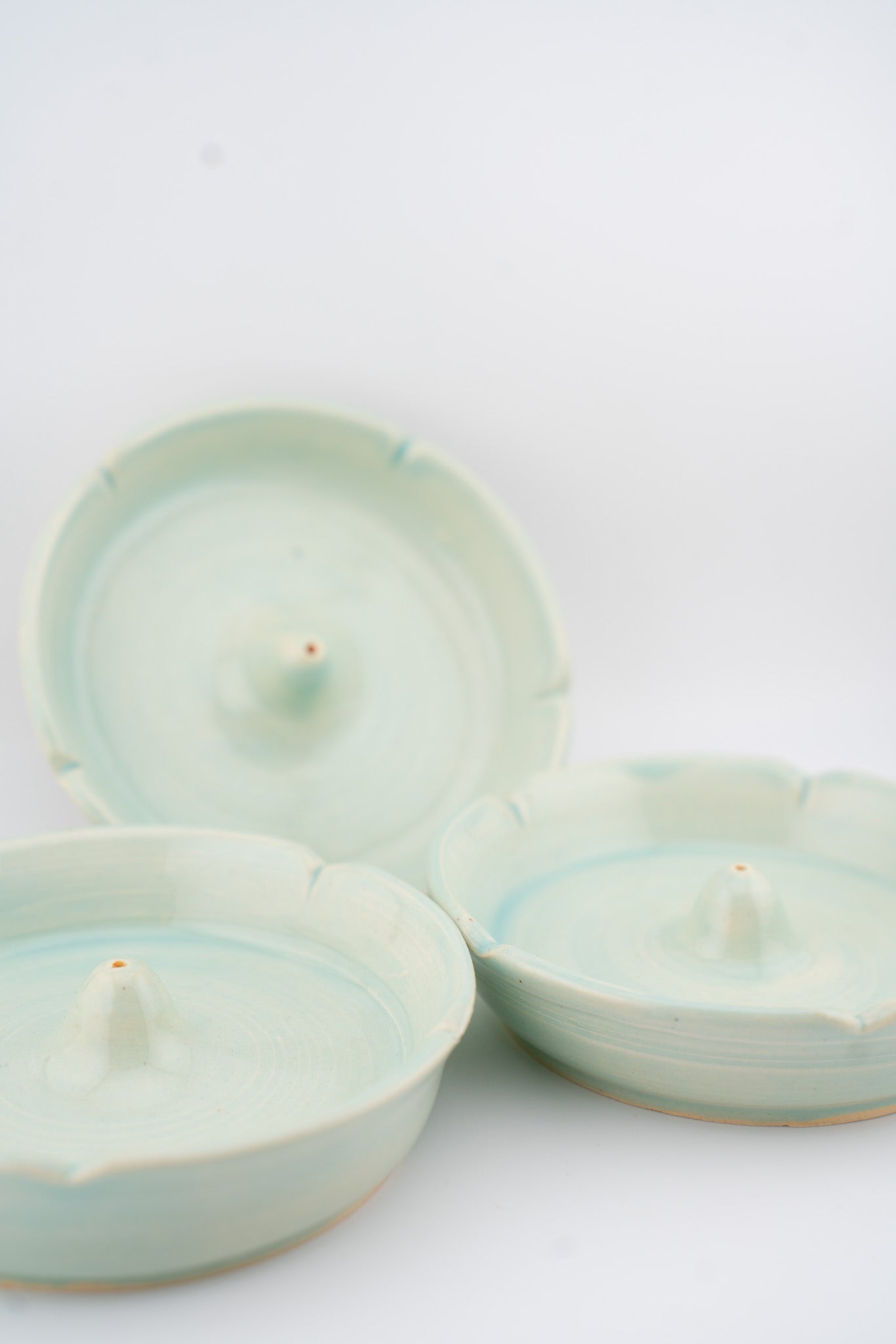 Celadon Flower Incense Holder