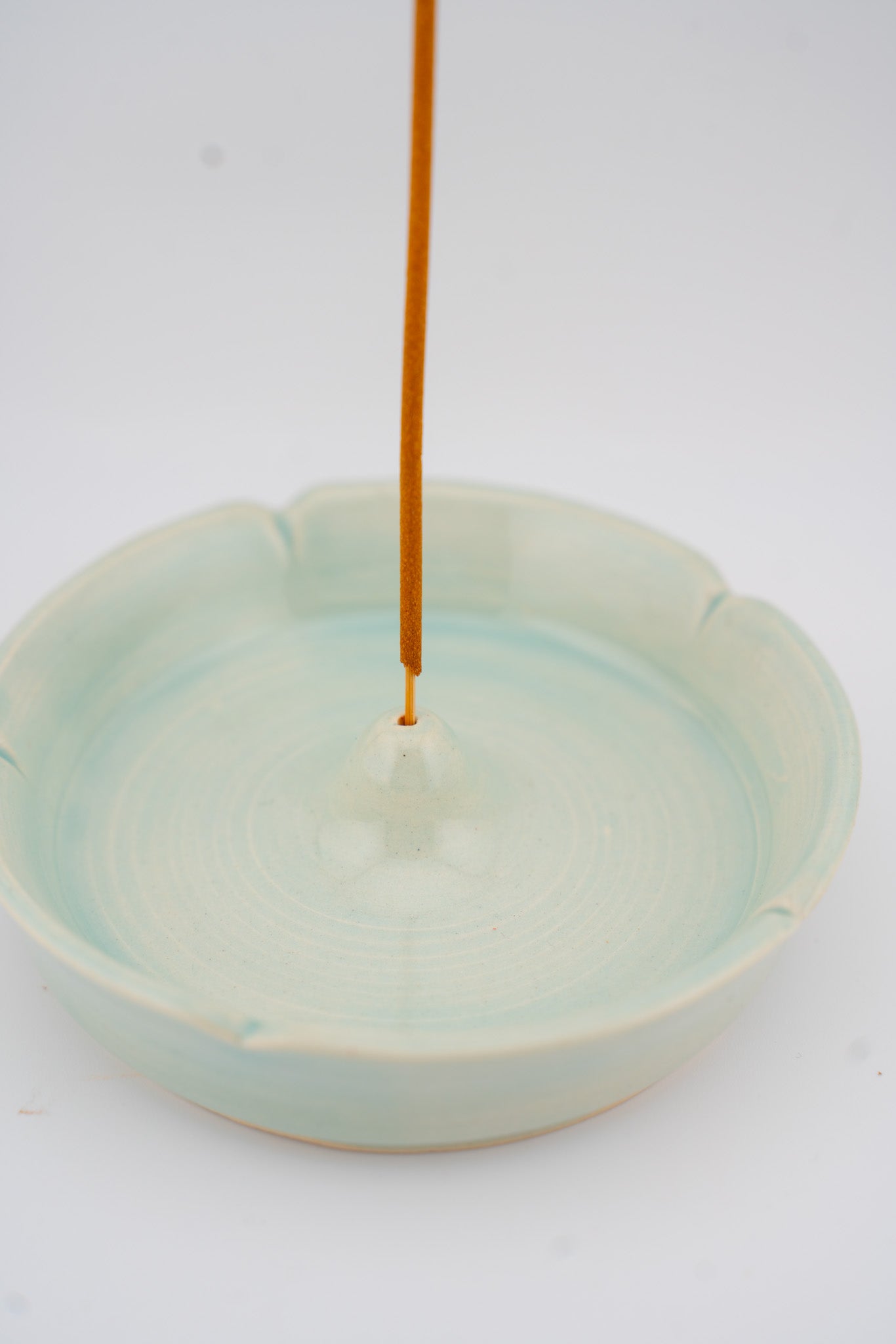 Celadon Flower Incense Holder
