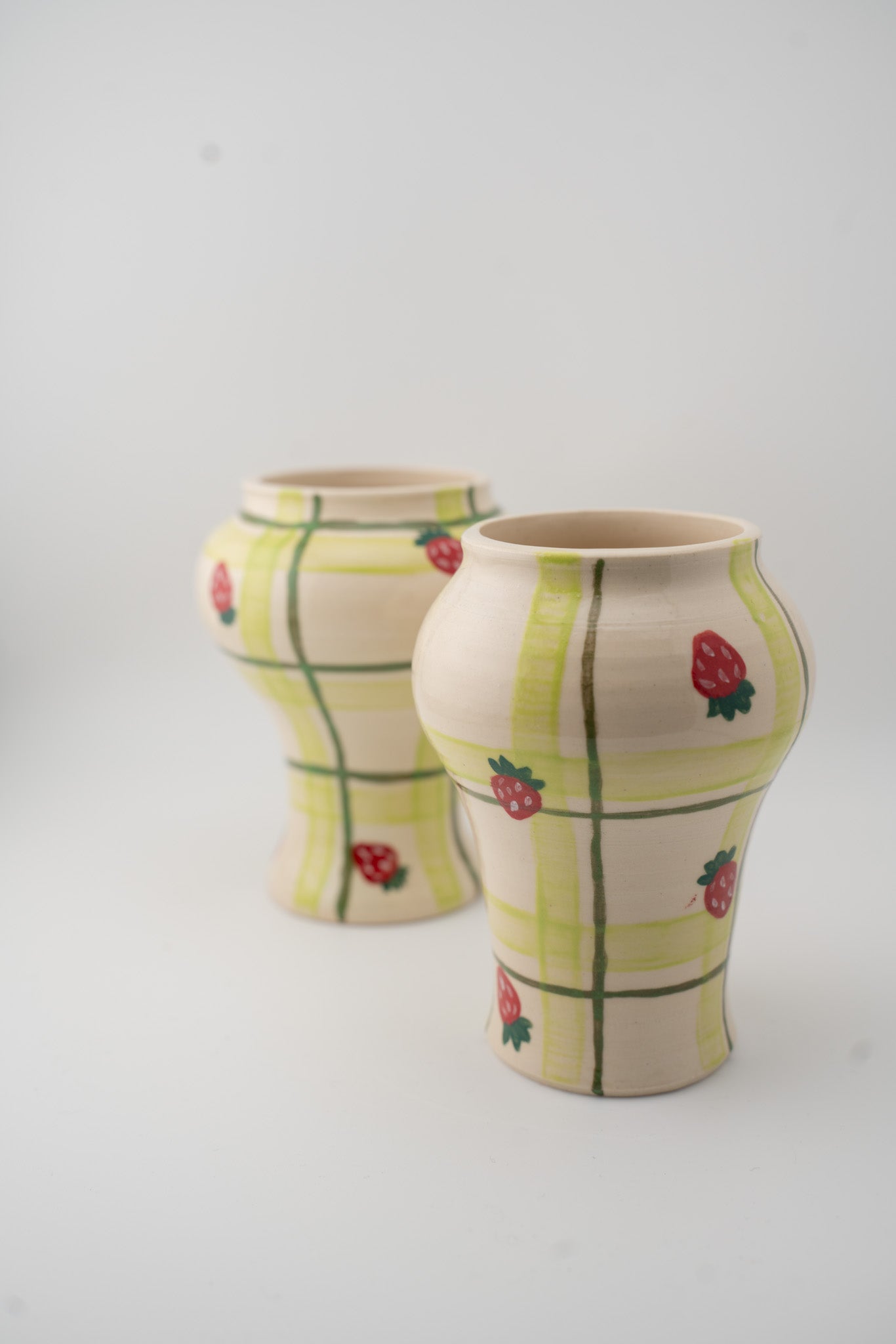 Strawberry Picnic Bud-Vase