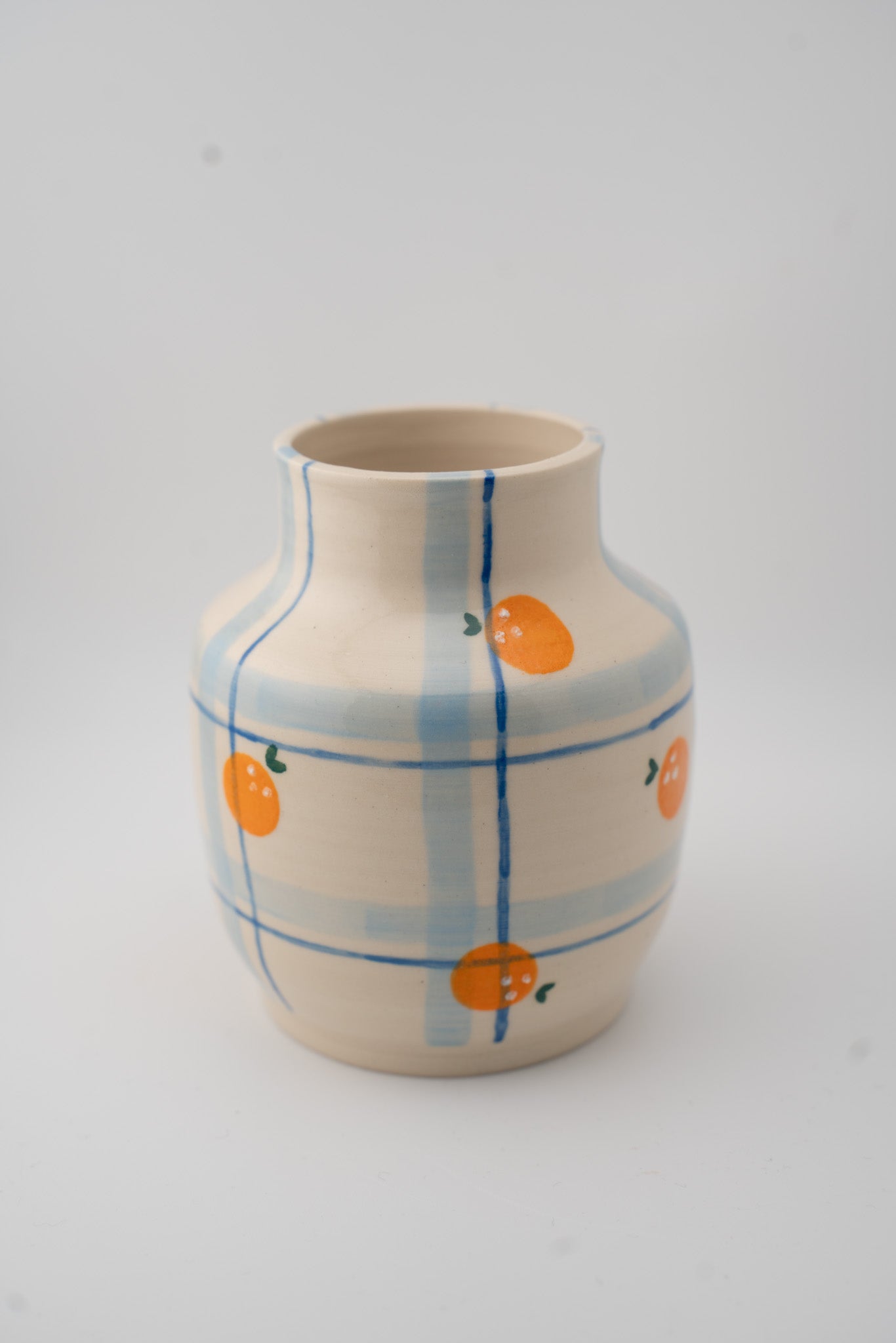 Orange Picnic Bud-Vase