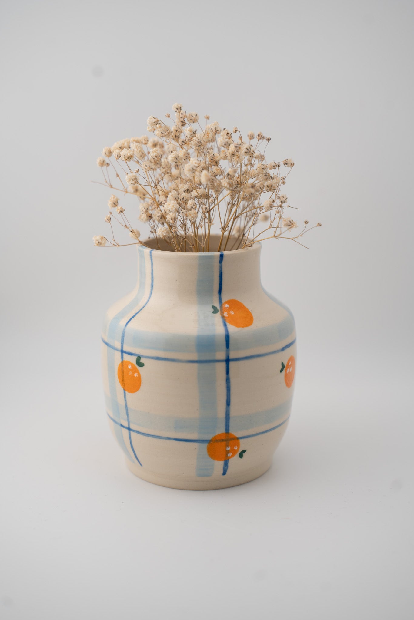 Orange Picnic Bud-Vase