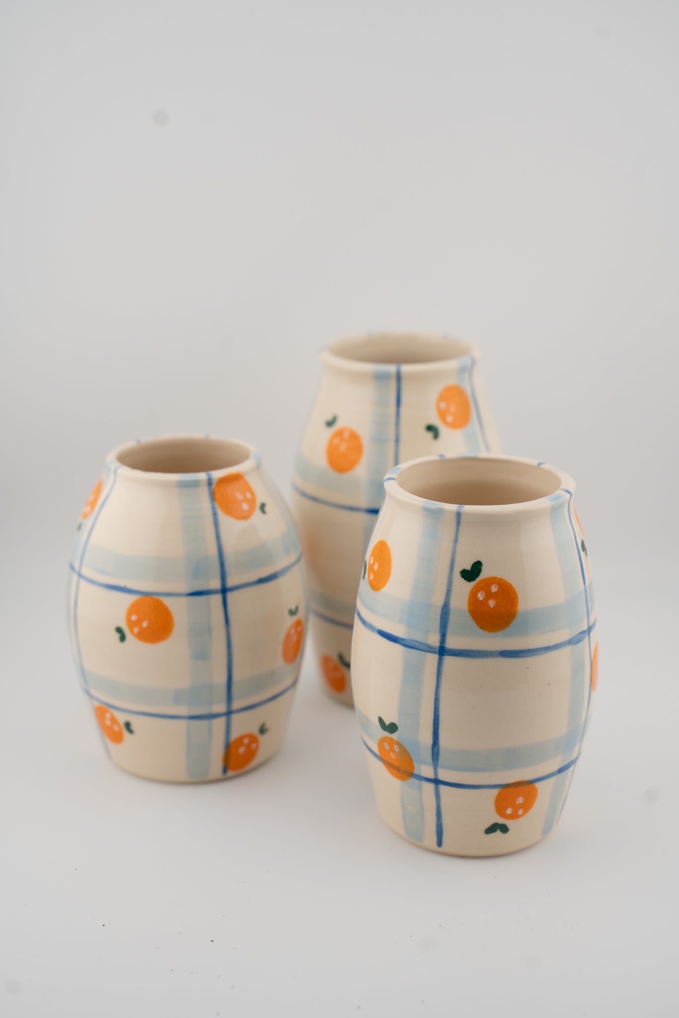 Orange Picnic Bud-Vase