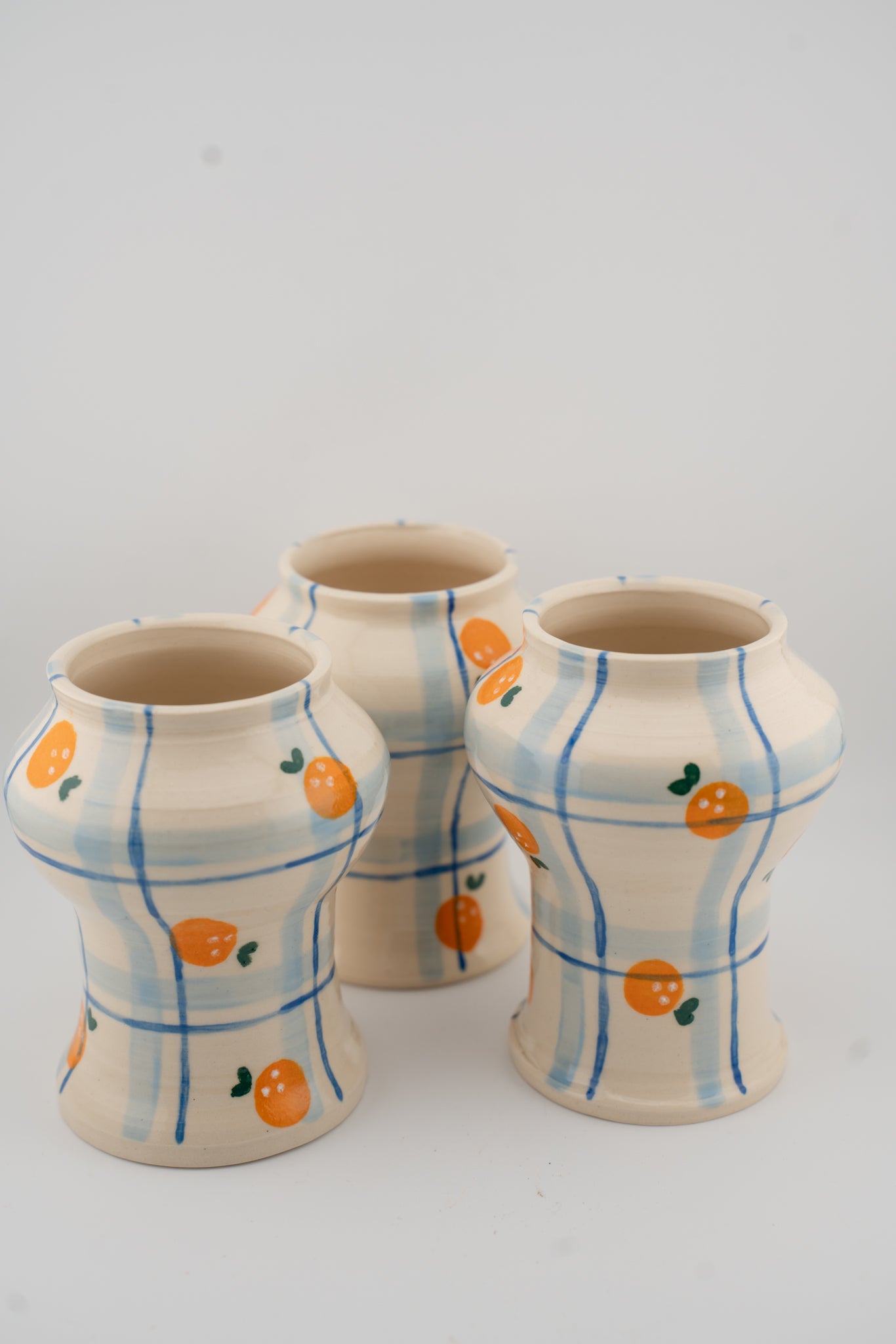 Orange Picnic Bud-Vase