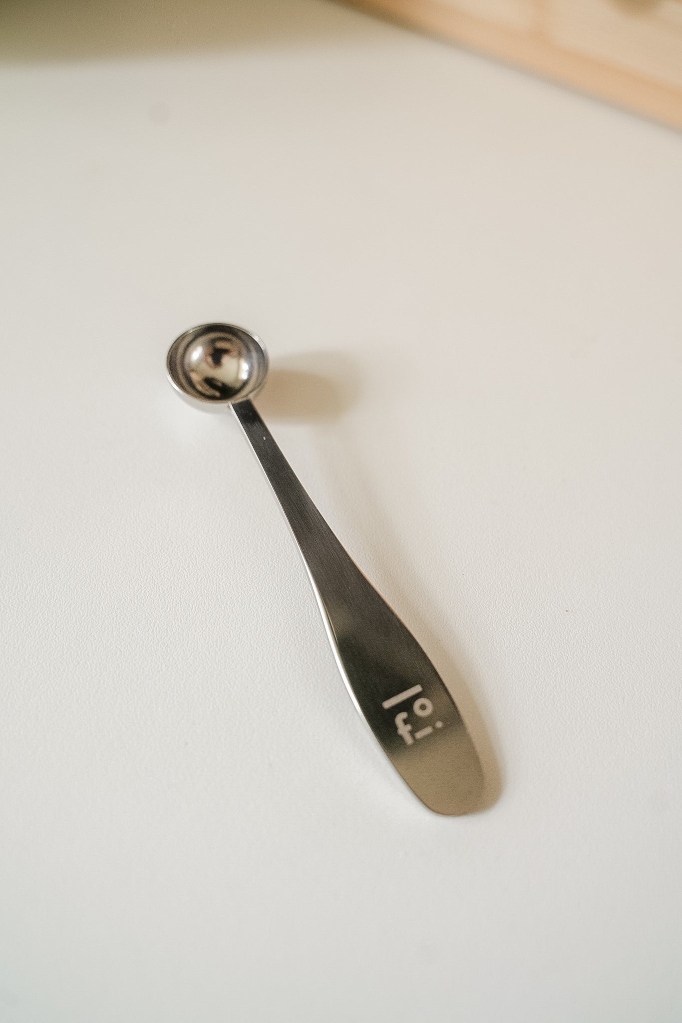 lofi's metal matcha measuring scoop
