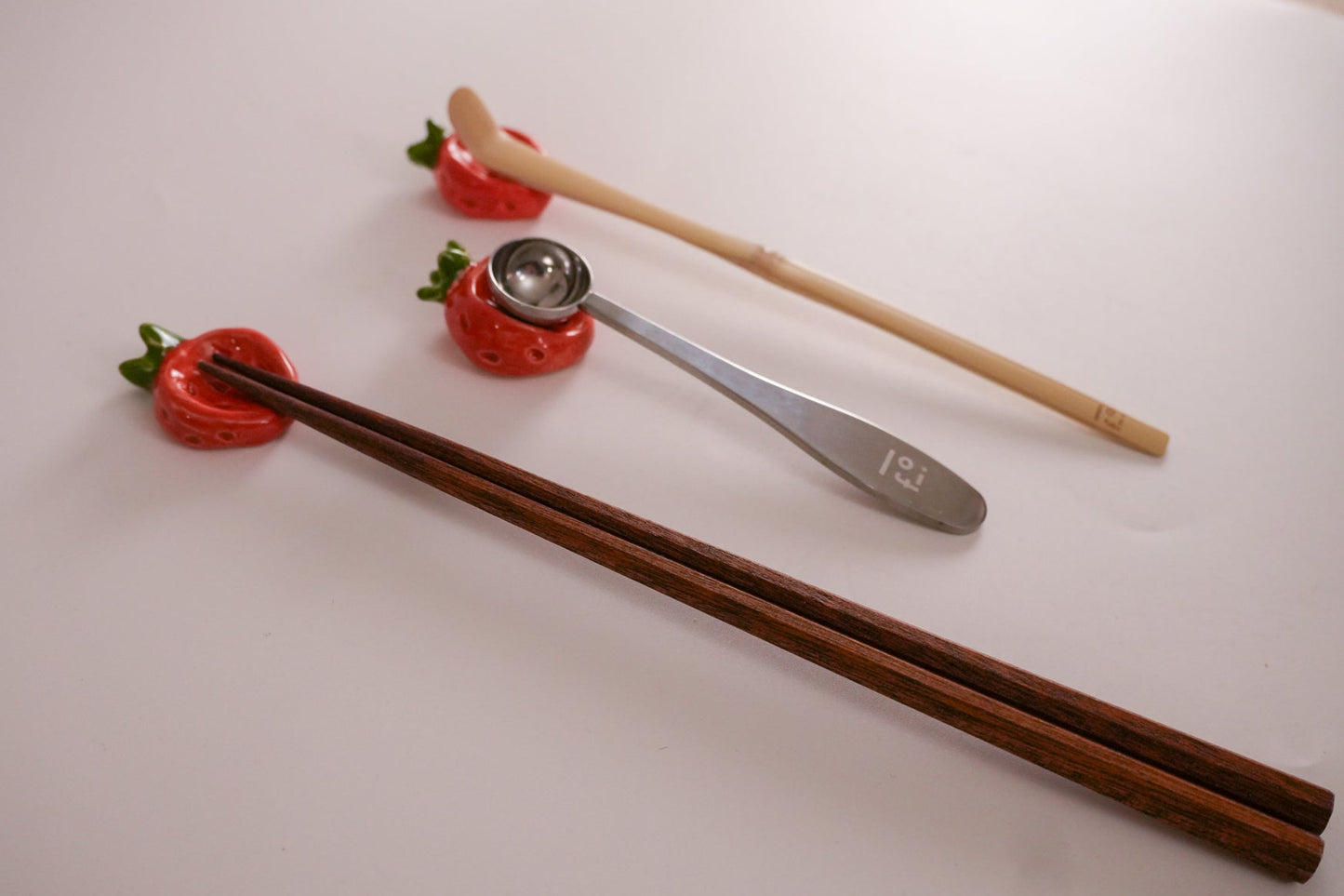 Mini-Strawberry Chopstick Rest