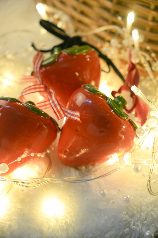 Strawberry Ornament