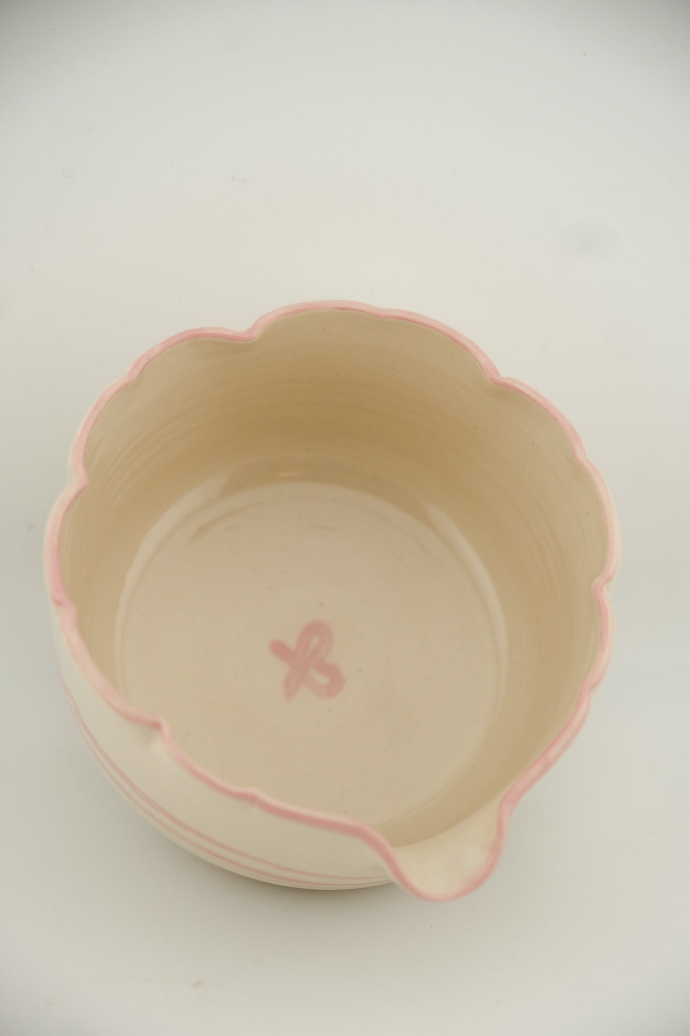 Pink Scalloped Matcha Set