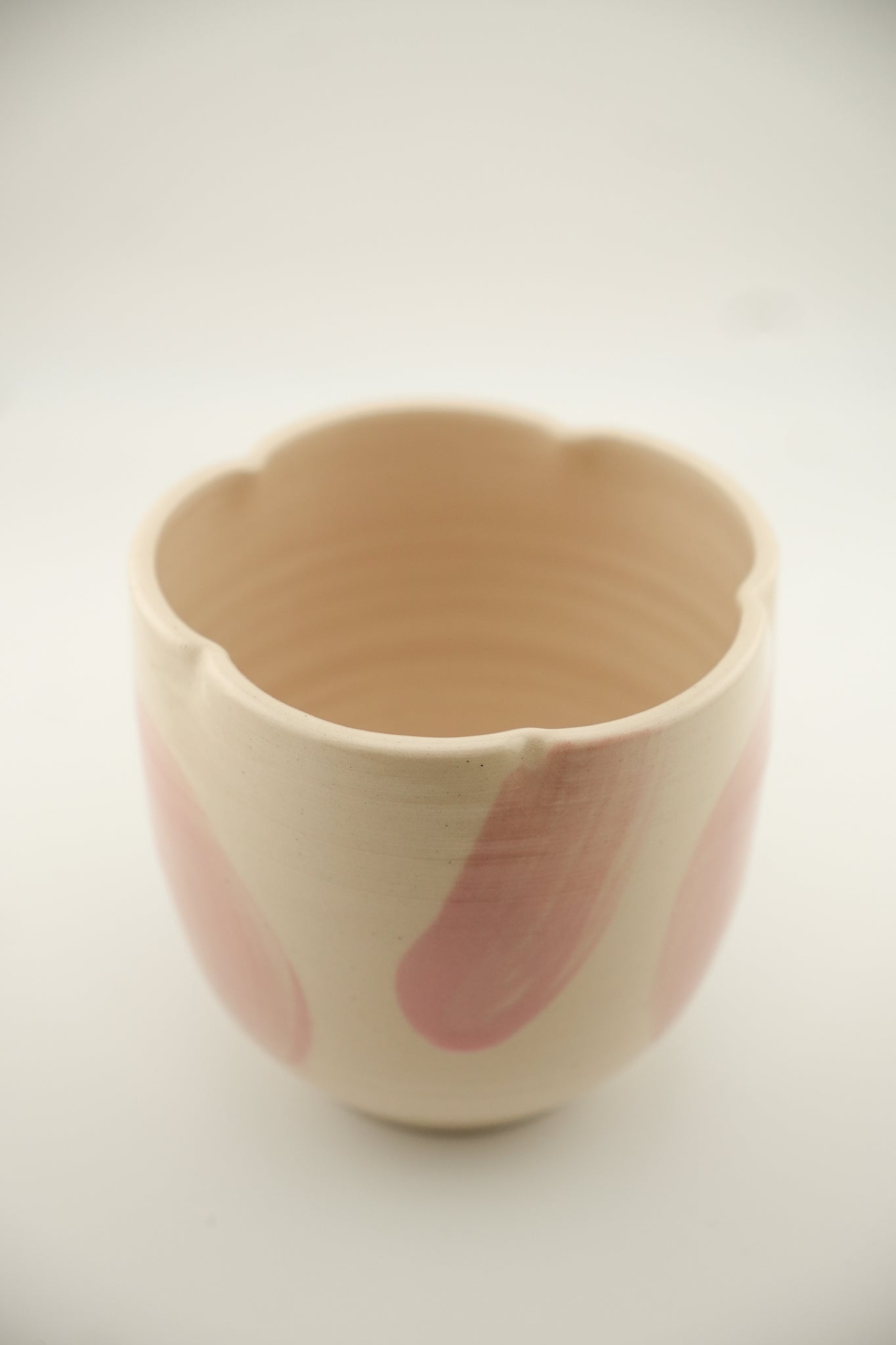 Pink Scalloped Matcha Set