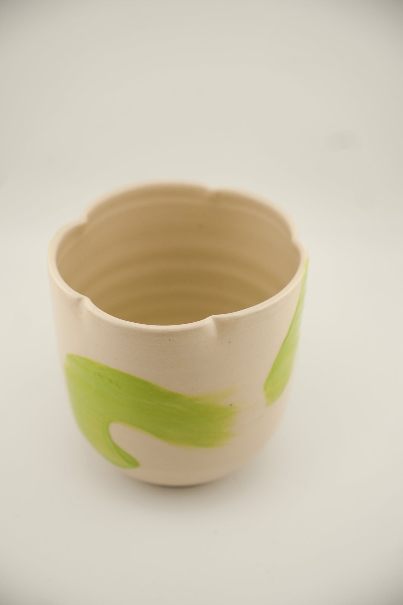 Green Scalloped Matcha Set