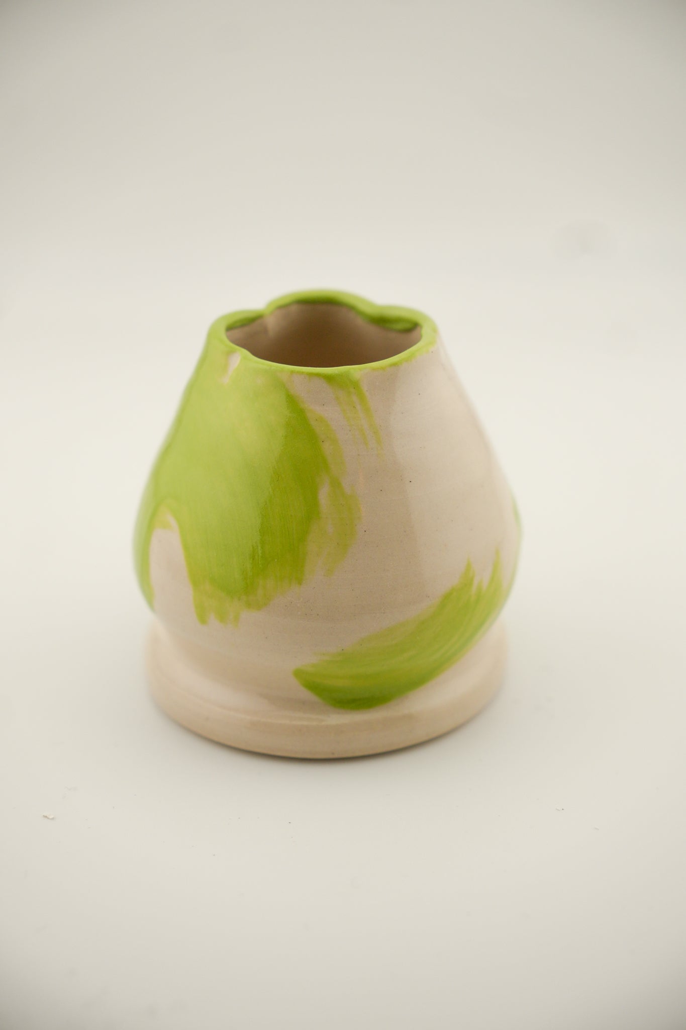 Green Scalloped Matcha Set