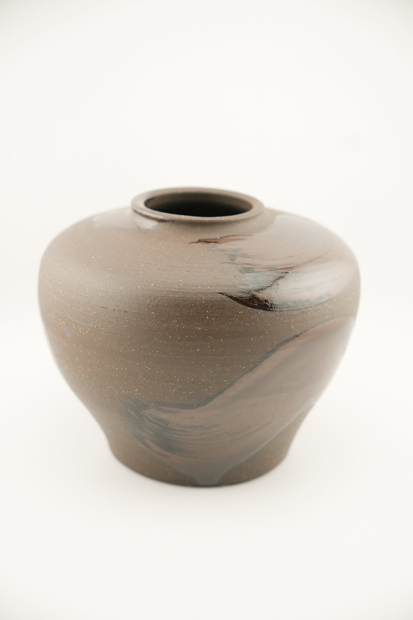 Brushed Brown Vase no.1