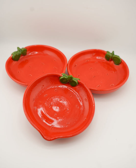 Strawberry Trinket Dish