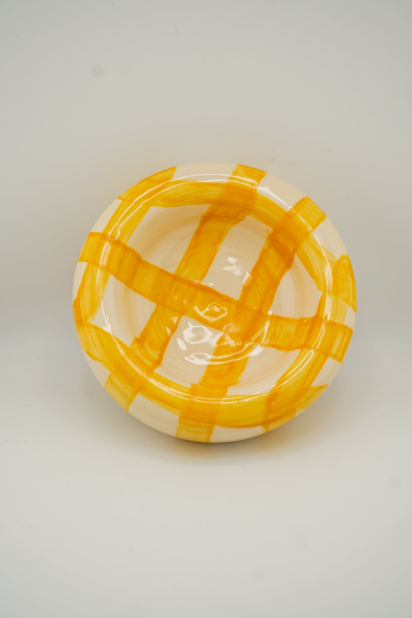 Yellow Checked Catch-all