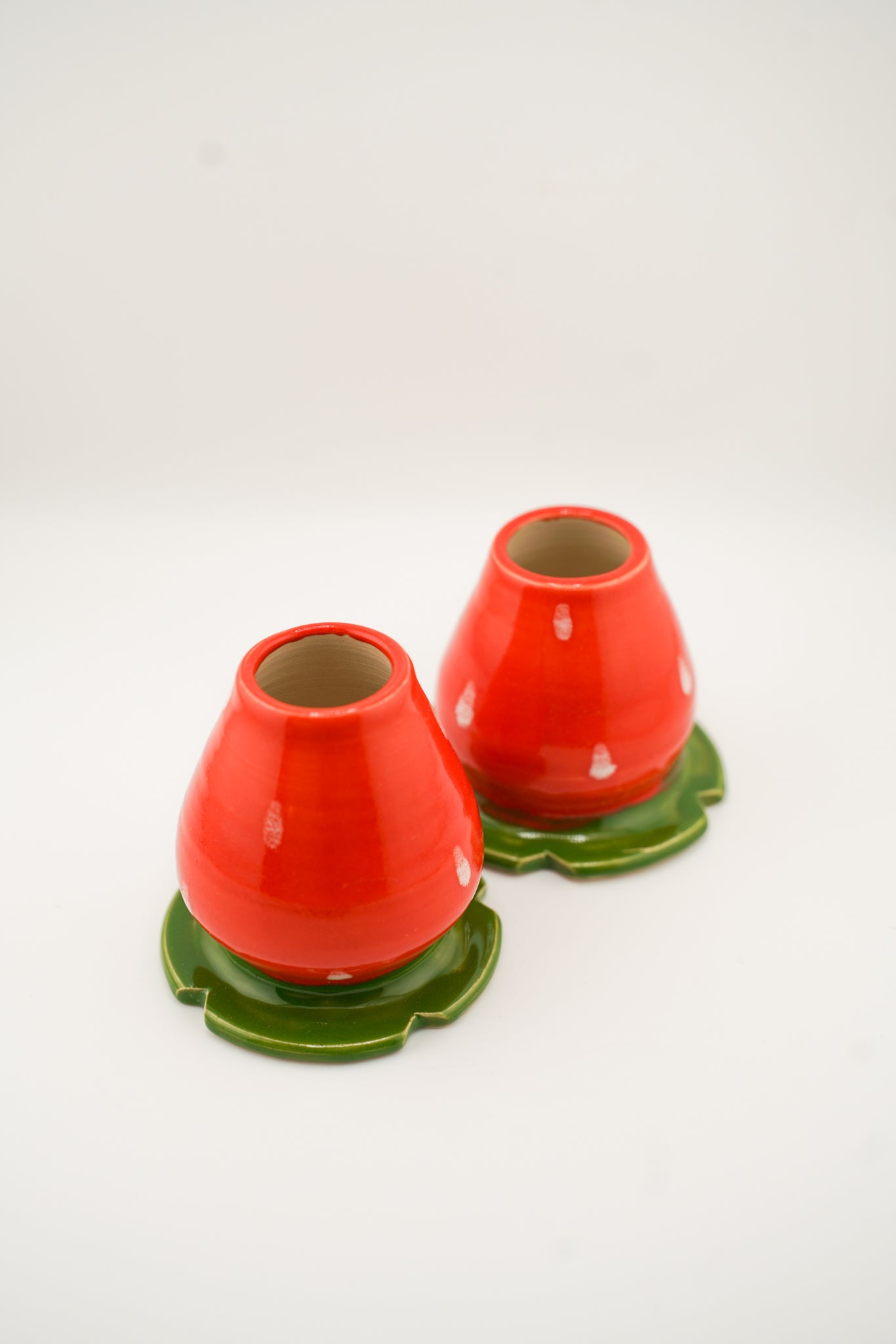 Strawberry Matcha Whisk Holder – loficeramics studio