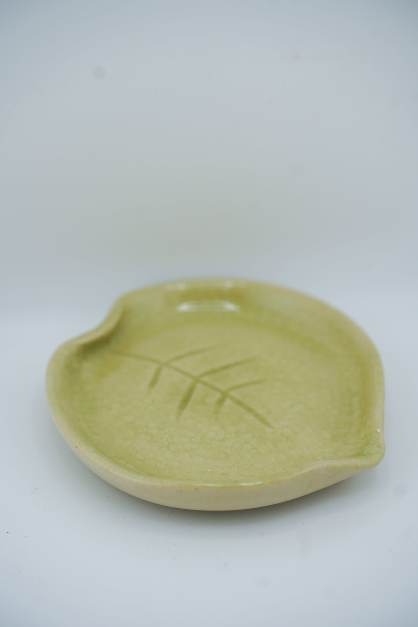 Leaf Crackle Trinket Dish