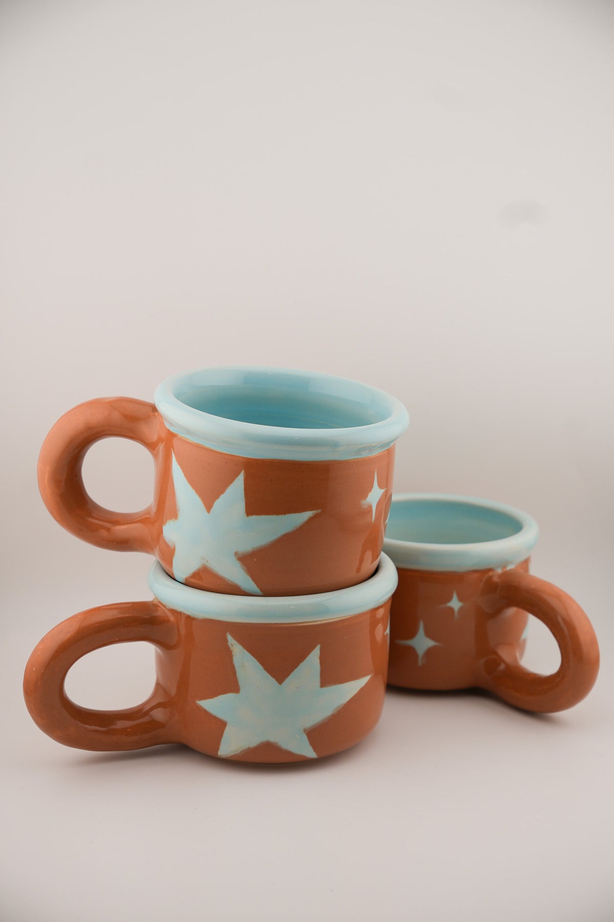Brown & Blue Mug