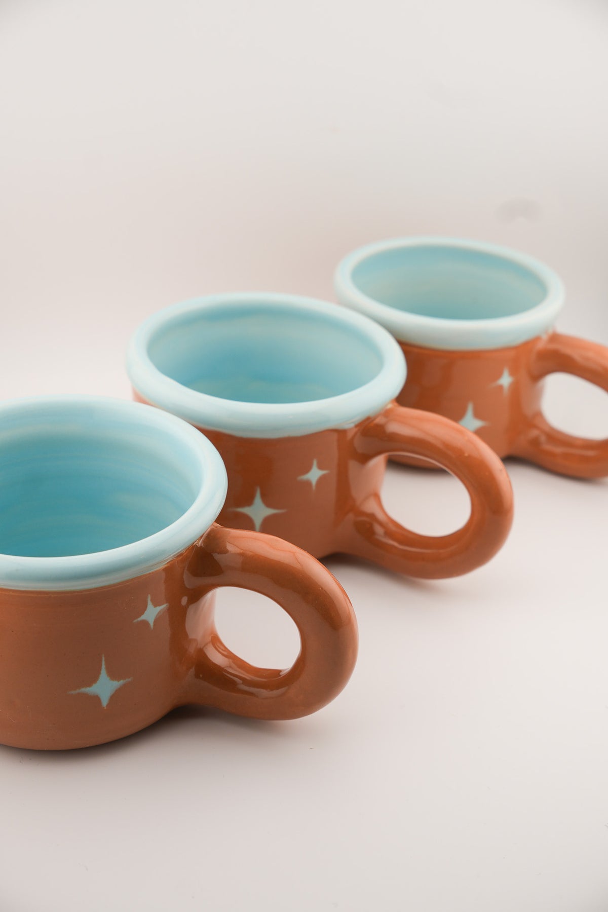 Brown & Blue Mug