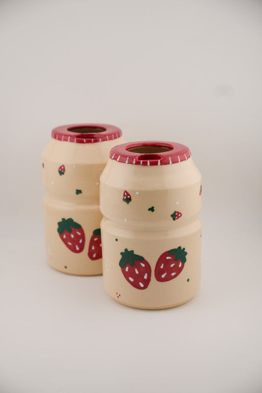 Strawberry Yakult To-Go Cup