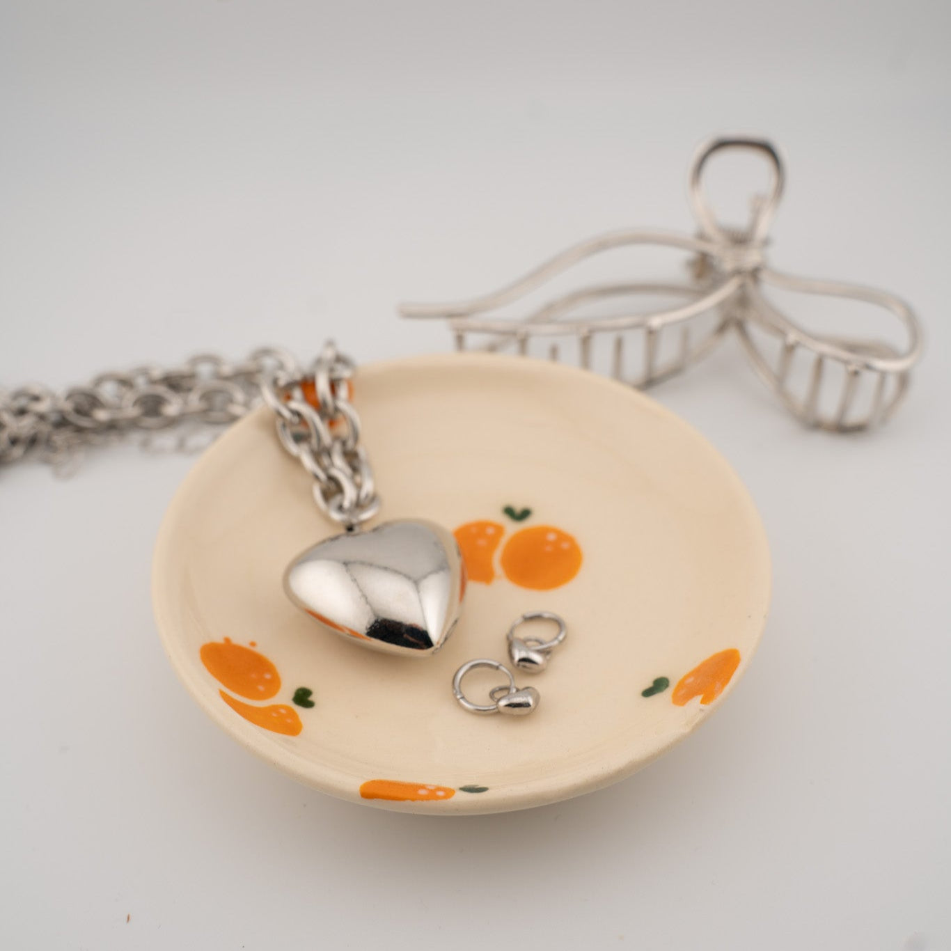 Orange Trinket Dish