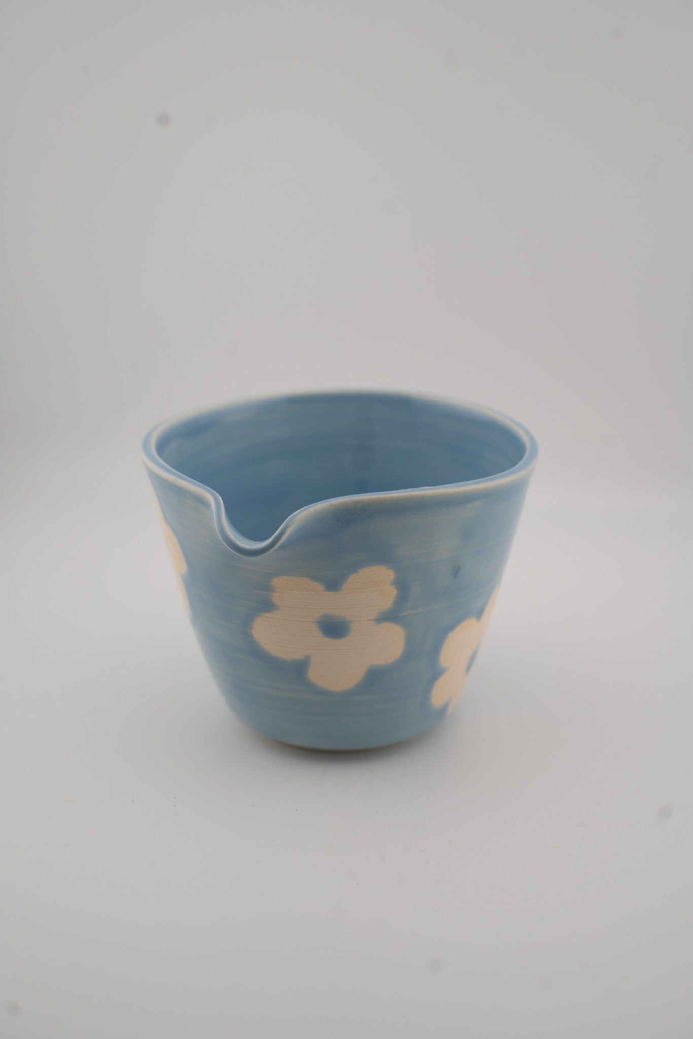 Small Floral Impression Pourer