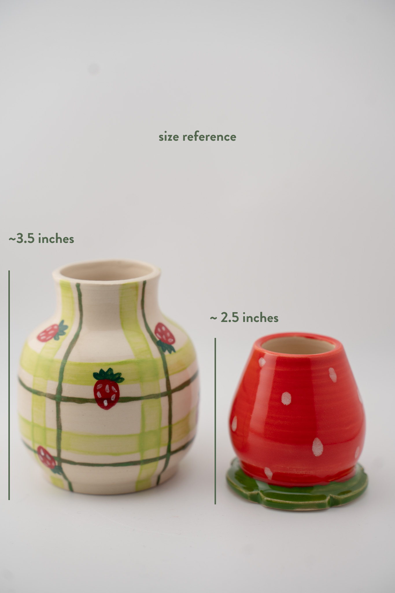 Strawberry Picnic Bud-Vase
